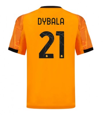AS Roma Paulo Dybala #21 Udebanetrøje 2025-26 Kortærmet